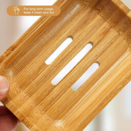 Pack Of 2 Natural Wooden Bamboo Soap Dish Storage Holder Handmade Soap Holder Natural Brown Soap Dish Container - thumbnail 7