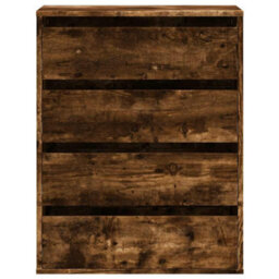 Walplus Corner Chest Of Drawers Smoked Oak 60X41X76 Cm Engineered Wood - thumbnail 4