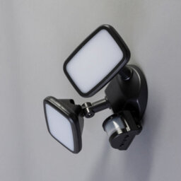 Litecraft Alma Grey 2 Lamp Outdoor Wall Light With Pir Sensor - thumbnail 4