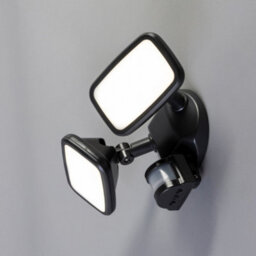 Litecraft Alma Grey 2 Lamp Outdoor Wall Light With Pir Sensor - thumbnail 3