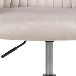 Beliani Desk Chair Venice Velvet Taupe - thumbnail 8