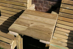 Churnet Valley Garden Furniture Ltd Churnet Valley Ergo Love Seats Square Tray - thumbnail 2