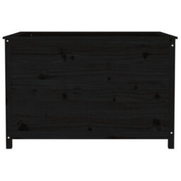 Berkfield Rustic Garden Raised Bed Black 119.5X82.5X78 Cm Solid Wood Pine - thumbnail 5