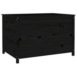 Berkfield Rustic Garden Raised Bed Black 119.5X82.5X78 Cm Solid Wood Pine - thumbnail 6