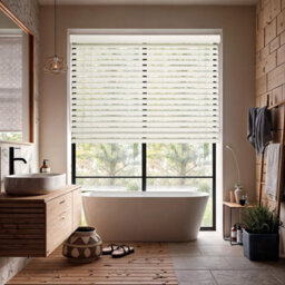 Lister Cartwright 50mm Fauxwood Venetian Blinds Windows Easy Fit Child Safety Included(White, 60 Cm Width X 160 Cm Drop) - thumbnail 4