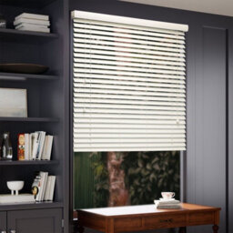 Lister Cartwright 50mm Fauxwood Venetian Blinds Windows Easy Fit Child Safety Included(White, 60 Cm Width X 160 Cm Drop) - thumbnail 3