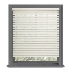 Lister Cartwright 50mm Fauxwood Venetian Blinds Windows Easy Fit Child Safety Included(White, 60 Cm Width X 160 Cm Drop) - thumbnail 2