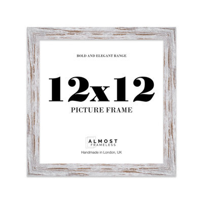 "19X19"" Turquoise Picture Frame - 19X19"" Square Frame With 18X18"" Mount For 19X19""/18X18"" Pictures Moderrn Style Thin Edge, 1 Pack" - image 1