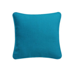 Chilimilii Cushion Covers 100% Cotton Plain Dyed Zip Pipe Edge Home Sofa Decor (50X50 Cm) - thumbnail 2