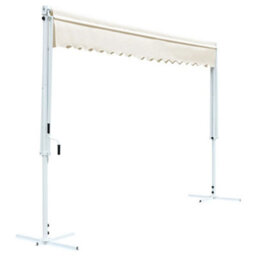 Walplus Free Standing Awning Garden Sun Shade Canopy Gazebo For Back Door, Porch, Patio 500X300 Cm Cream - thumbnail 4