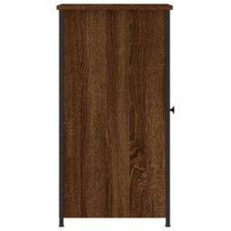 Berkfield Bedside Cabinets 2 Pcs Brown Oak 32X42X80 Cm Engineered Wood - thumbnail 8
