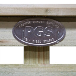 Premier Garden Supplies Premier Vogue Wooden Trellis Panel 6Ft X 1Ft (4 Pack) Horizontal Slatted Decorative Fencing Topper For Climbing Plant Support - thumbnail 7