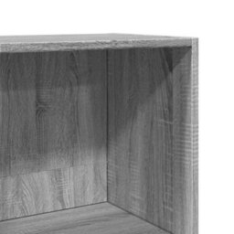 Berkfield Versatile Bookcase Grey Sonoma 40X30X114 Cm Engineered Wood - thumbnail 7