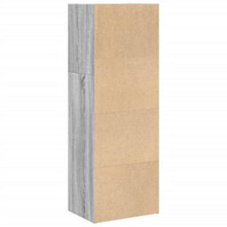Berkfield Versatile Bookcase Grey Sonoma 40X30X114 Cm Engineered Wood - thumbnail 6