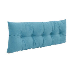 Darphe Blue Pp Cotton Filled Removable Cover Washable Headboard Pillow 180Cm W X 60Cm H - thumbnail 4