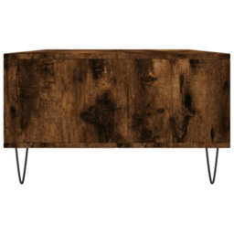 Berkfield Sturdy Coffee Table Smoked Oak 104X60X35 Cm Engineered Wood - thumbnail 7