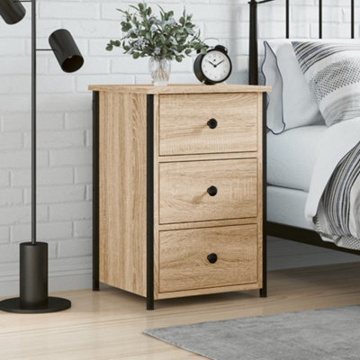 Berkfield Bedside Cabinet Sonoma Oak 40X36X60 Cm Engineered Wood - image 1