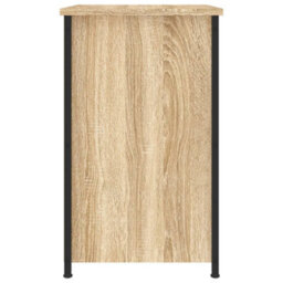 Berkfield Bedside Cabinet Sonoma Oak 40X36X60 Cm Engineered Wood - thumbnail 7