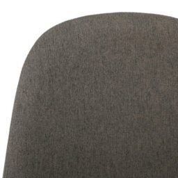 Asteria Dining Chairs Set Of 2 Upholstered Linen Fabric Dark Grey Wood Legs - thumbnail 8