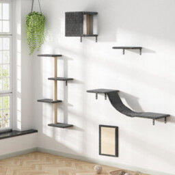 Darphe Cat Tree Set With Hammock And Jumping Platform