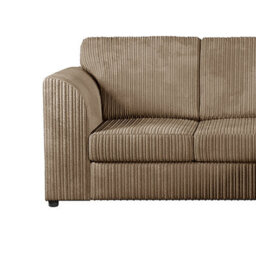 Furnishings For Less UK Luxor Coffee Jumbo Cord Large 5 Seater Corner Sofa Long Right Hand Facing - Full Back - thumbnail 3