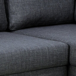 Wyld Haus San Sebastian Right-Hand L-Shaped Corner Sofa Upholstered In Dark Grey Fabric - thumbnail 7