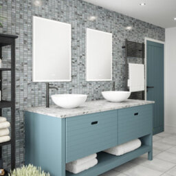 FNX Bathrooms Stratford 600X800mm Rectangular Led Bathroom Mirror With Tunable White, Dimmable & Demister Pad - thumbnail 3