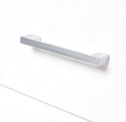 Home Treats Chest Of 3 Drawers White Bedside Table Metal Handles And Runner - thumbnail 7