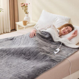 House Of Home Heated Electric Throw Sherpa Blanket 180 X 130Cm Digital 10 Heat Settings, Safety Shut Off, Timer, Machine Washable - thumbnail 8