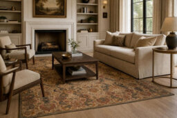 RugsX Wool Carpet Polonia Tropea Ornament, Flowers, Pastel Beige Green 200X300 Cm - thumbnail 5