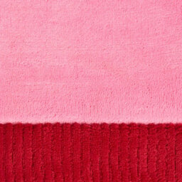 Ohs Contrast Border Non Slip Tufted Hallway Runner Rug Floor Carpet, Pink - 120 X 170 Cm - thumbnail 6