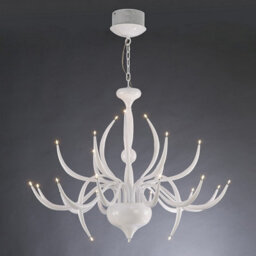 Luminosa Lighting Luminosa Llamas Pendant 24 Light White, Not Led/cfl Compatible Item Weight: 19.1Kg - thumbnail 2