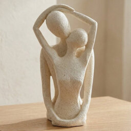 Garden Greatness Contemporary Abstract Couple Sculpture - thumbnail 2