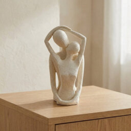 Garden Greatness Contemporary Abstract Couple Sculpture - thumbnail 1