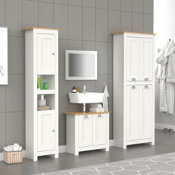 Vcm Wood Bathroom Cabinet Bathroom Furniture Balusa M - thumbnail 5
