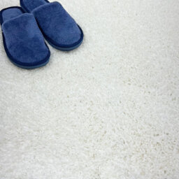 Carpet Shop Online Hades White Luxury Shaggy Carpet 3M X 4M - thumbnail 1