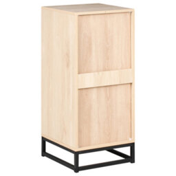 Beliani 4 Drawer Chest Botwood Light Brown - thumbnail 6