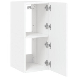 Walplus Tv Wall Cabinet With Led Lights White 30.5X35X70 Cm - thumbnail 8