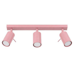 Luminosa Lighting Luminosa Ring Ceiling Spotlight Bar Pink 3X Gu10 - thumbnail 1