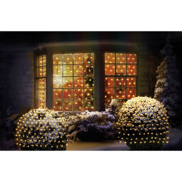 Premier Decorations Limited Warm White Christmas Window Net Lights 180 Led 1.7M X 1.2M Multi Action Leds - thumbnail 2