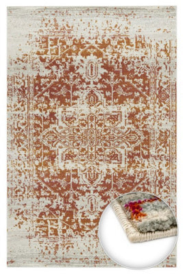 Asiatic Nova Nv09 Antique Orange Rug-120Cm X 170Cm - image 1