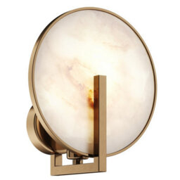 Luminosa Lighting Luminosa Maytoni Marmo Modern Wall Lamp Gold E14 - thumbnail 4