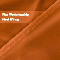 Luxury Living Elegant Plain Voile Curtain Panels Pair With Free Tie Backs Terracotta - thumbnail 2