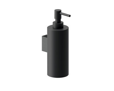 Cosmic Wall Mounted Soap Dispenser, 240 Ml Capacity,  Black, Anti-Corrosion, Architect S+ Collection - image 1