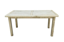 Forest Garden Rosedene Wooden Garden Dining Table - thumbnail 2