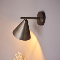 Luminosa Lighting Luminosa Cape Dome Wall Lamp Brushed Antique Bronze Plate, 1X E14 - thumbnail 5