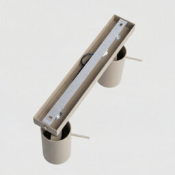 Sollux Lighting Ring Steel Taupe 2 Lights Modern Ceiling Lamps - thumbnail 4