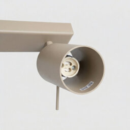 Sollux Lighting Ring Steel Taupe 2 Lights Modern Ceiling Lamps - thumbnail 5