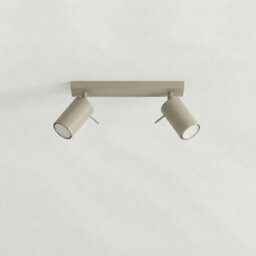 Sollux Lighting Ring Steel Taupe 2 Lights Modern Ceiling Lamps - thumbnail 2