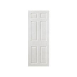 Marlborough Pack Of 1 (Total 1 Unit) Smooth White Primed 6 Square Top Panel Door - 35mm (T) X 686mm (W) X 1981mm (H) - thumbnail 1
